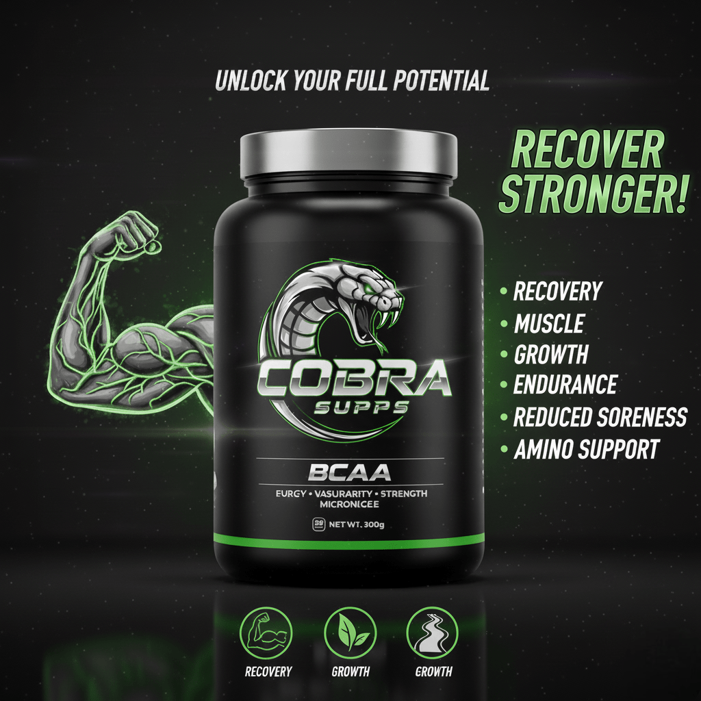 BCAA – In Use / Powder Shot