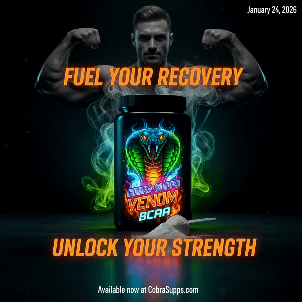 Venom BCAA – In Use / Powder Shot